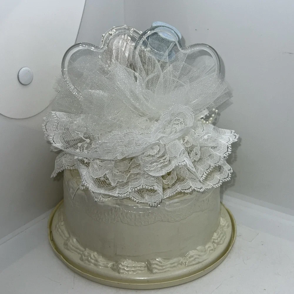 Vintage‎ Dreamsicles Cherub/Angel Bride and Groom-Cake Topper/Figurine